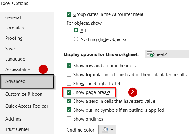 Fix Scaling and Page Break Display Settings to Regain Control