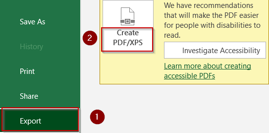Use a Prebuilt Excel Template to Create a Fillable PDF Form