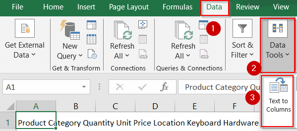 Manually Copy-Paste from PDF to Excel for Simple Tables
