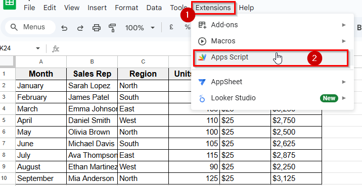 Using Google Apps Script to Delete Multiple Sheets