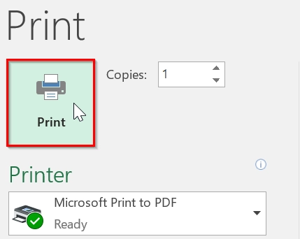 Enabling Page Break Movements To Print Selected Area In Excel