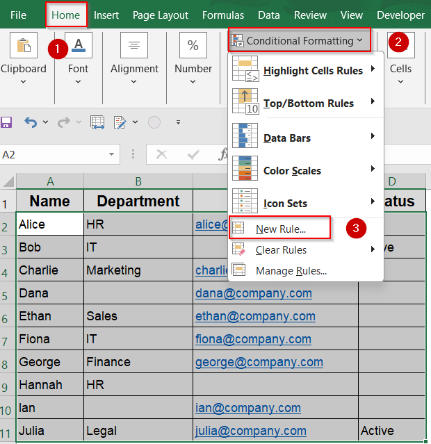Use ISBLANK or OR Function in a Custom Formula