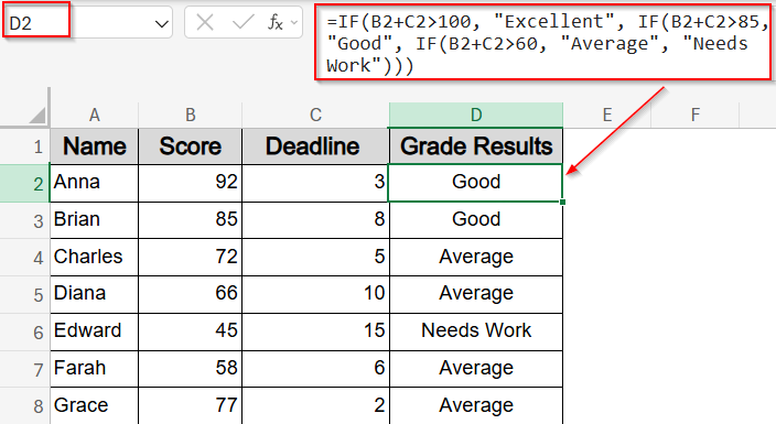 Use IF with SUM or AVERAGE Functions for Aggregate Checks