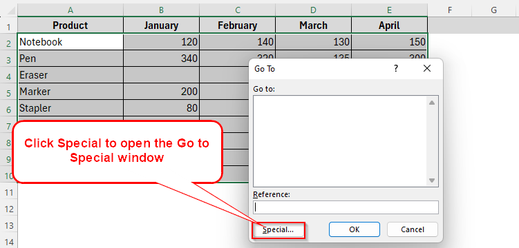 Checking Blank Cells with 0 Without Any Formula
