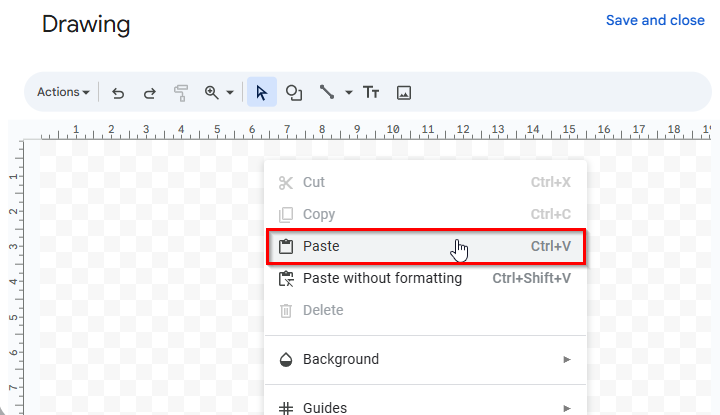 Embed a Video Using Google Drawing