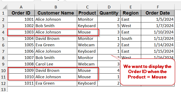 INDEX-SMALL-IF Formula for Array-Based Multiple Match