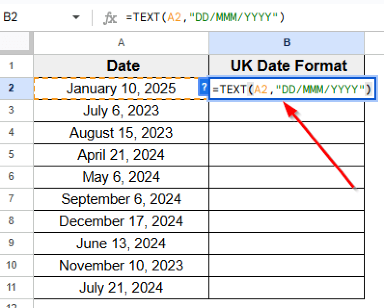 How to Change Date Format to UK In Google Sheets (4 Methods) - Excel ...