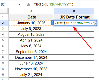 Using The TEXT Function For Formatting