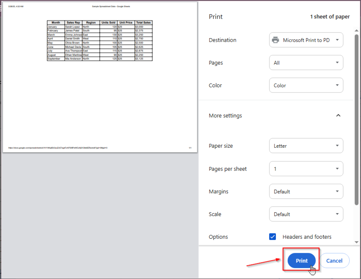 How To Change Margins In Google Sheets While Printing Excel Insider
