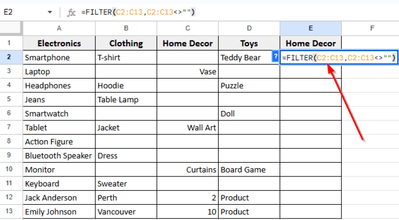How to Delete Empty Cells in Google Sheets (4 Different Ways) - Excel ...