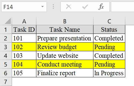 Highlight Entire Row in Excel with Conditional Formatting Based on Cell Value
