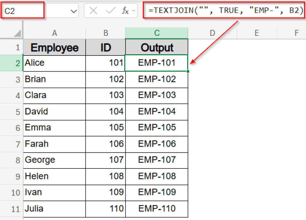 How to Add Text to Beginning of Cell in Excel (7 Easy Methods) - Excel ...