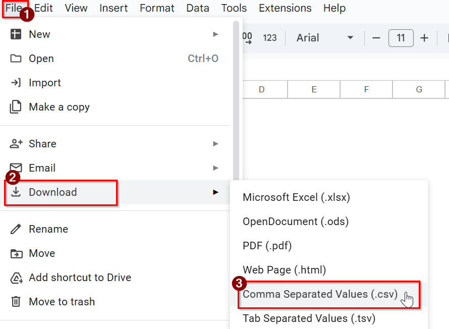Using Google Sheets as a Bridge
