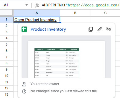 Create Clickable Links to External Files Or Ranges Using HYPERLINK