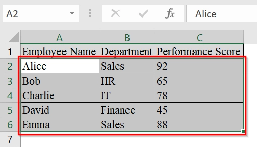 Highlight Entire Row Based on Numeric Criteria