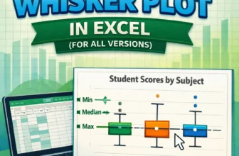 how to make a box and whisker plot in excel