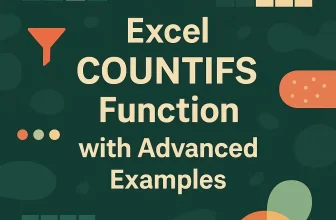 featured image - advanced countifs function in excel