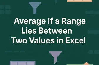 featured image - average if between two values