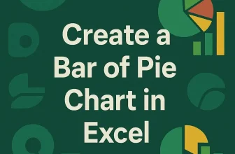 featured image - bar of pie chart excel