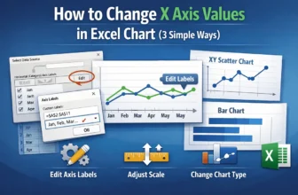featured image - change x axis values in excel chart