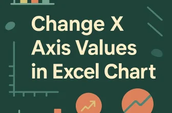 featured image - change x axis values in excel chart