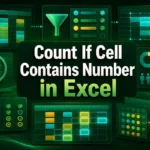 featured image - count if cell contains number