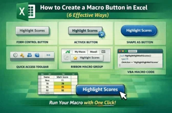 featured image - create a macro button in excel