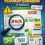 featured image - did not find value in vlookup evaluation