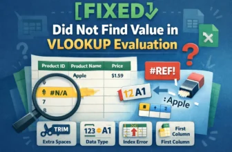 featured image - did not find value in vlookup evaluation