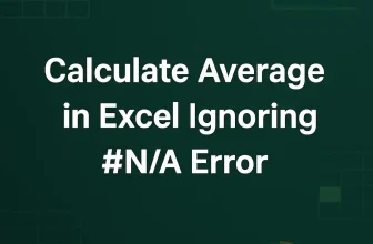 featured image - excel average ignore na
