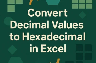 featured image - excel decimal to hex
