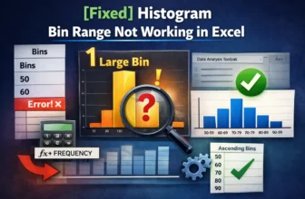 featured image - excel histogram bin range not working