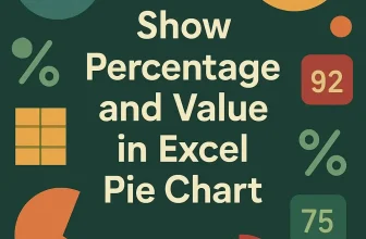 featured image - excel pie chart show percentage and value