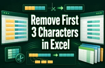 featured image - excel remove first 3 characters