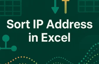 featured image - excel sort ip address