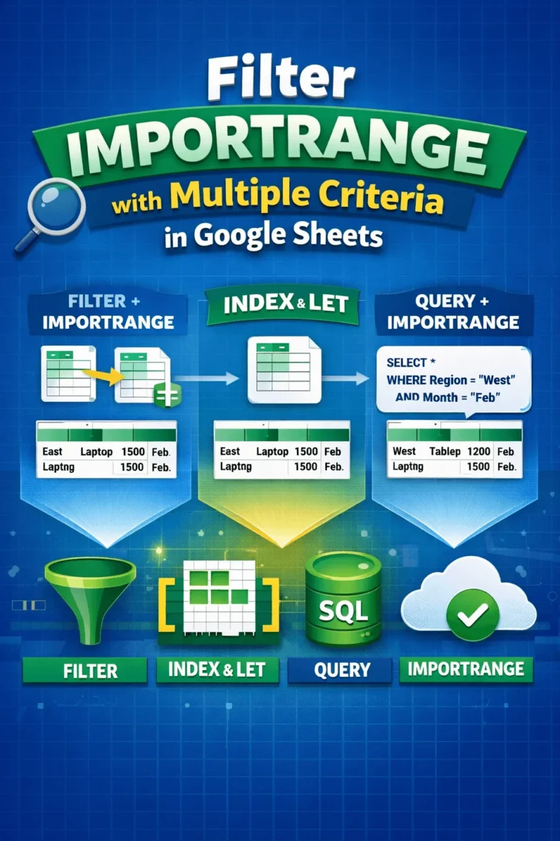 featured image - filter importrange multiple criteria