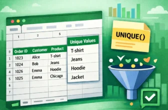 featured image - filter unique values in google sheets
