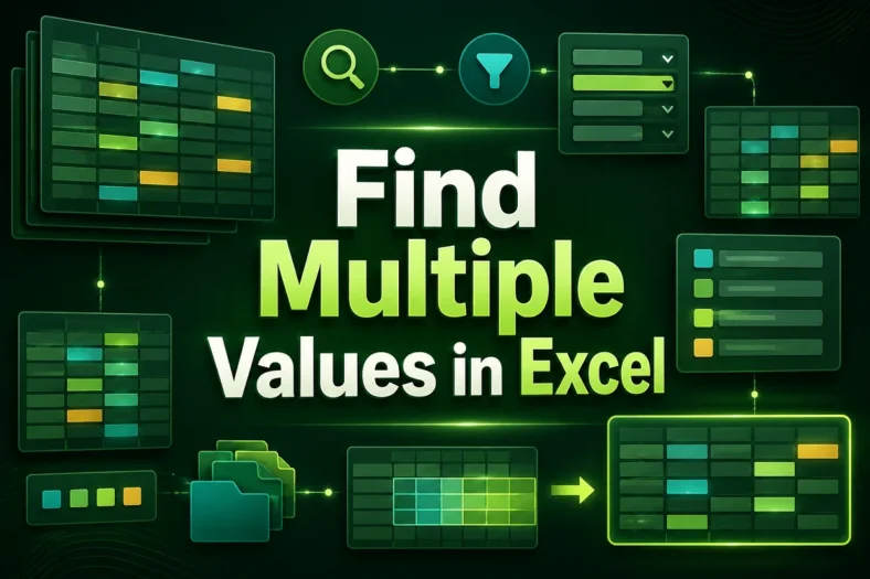 featured image - find multiple values in excel