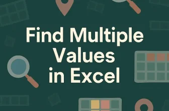 featured image - find multiple values in excel