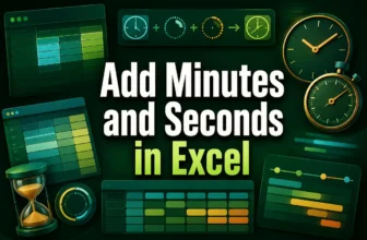featured image - how to add minutes and seconds in excel
