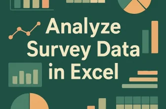 featured image - how to analyze survet data in excel