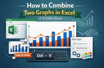 featured image - how to combine two graphs in excel
