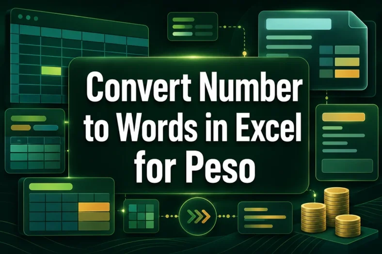 featured image - how to convert number to words in excel peso
