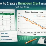 featured image - how to create a burndown chart in excel