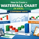 featured image - how to create a waterfall chart in excel