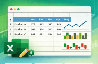 featured image - how to create sparklines in excel