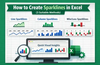 featured image - how to create sparklines in excel