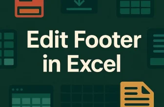 featured image - how to edit footer in excel