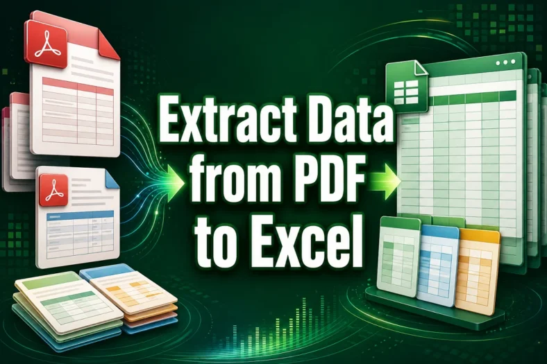 featured image - how to extract data from pdf to excel
