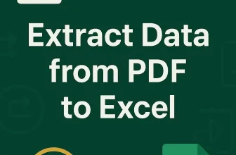 featured image - how to extract data from pdf to excel